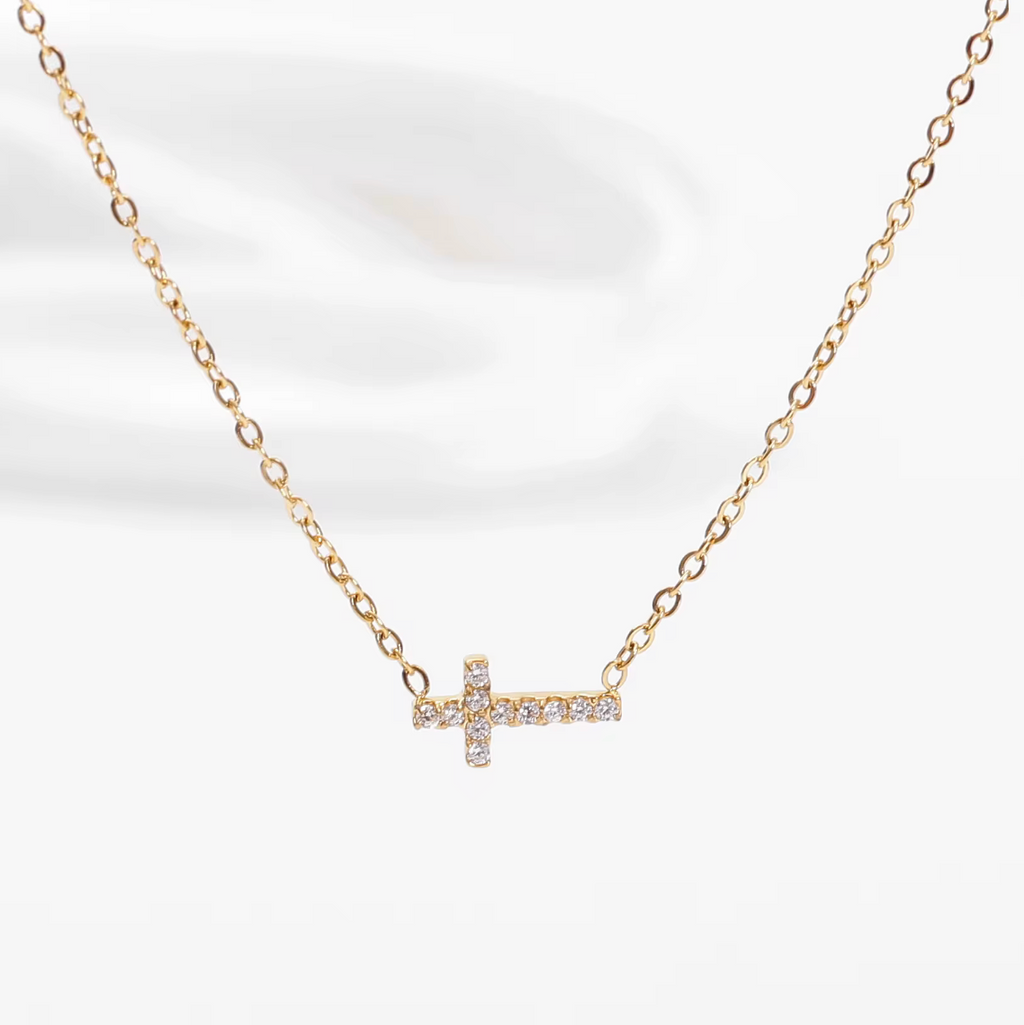 Halskette "Zartes Kreuz"