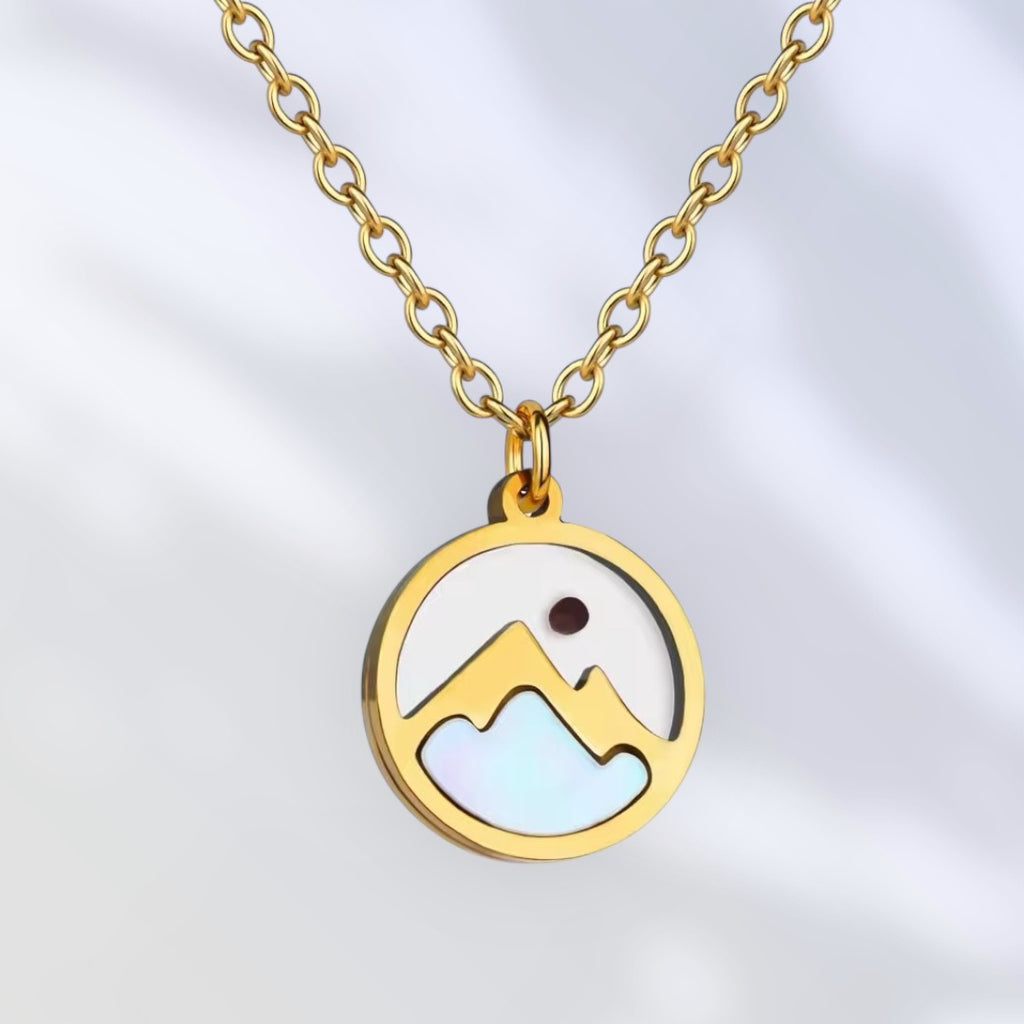 Halskette "Faith Can Move Mountains"