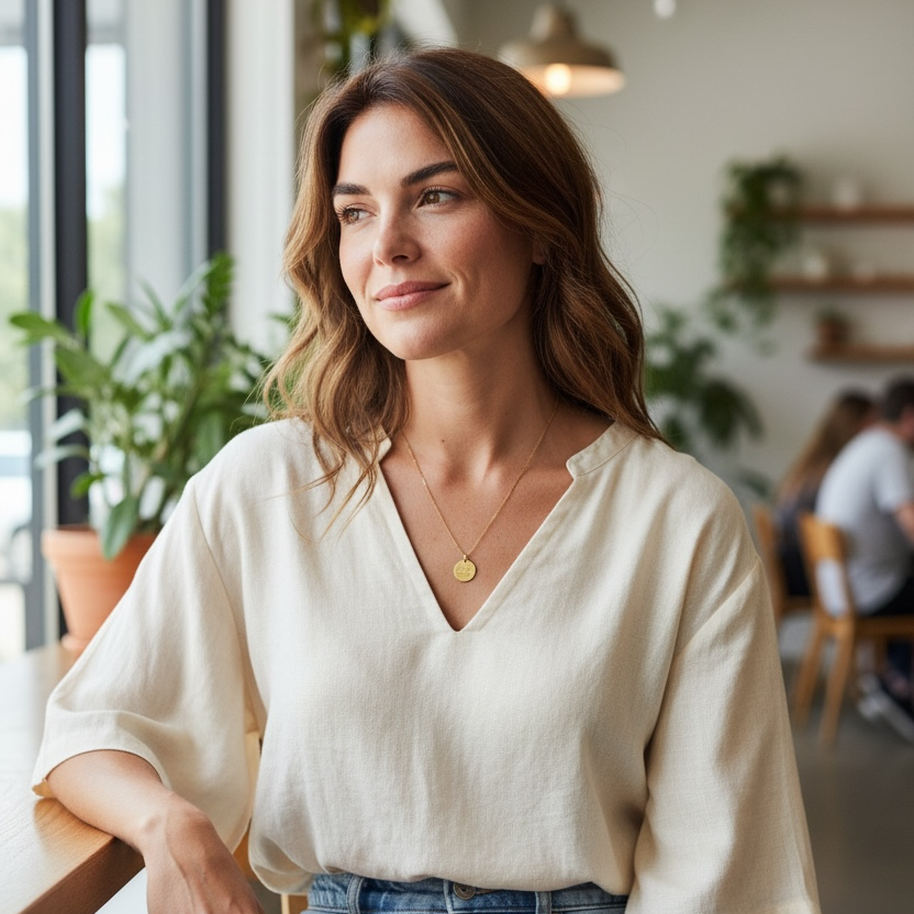 Halskette "Faith over Fear"